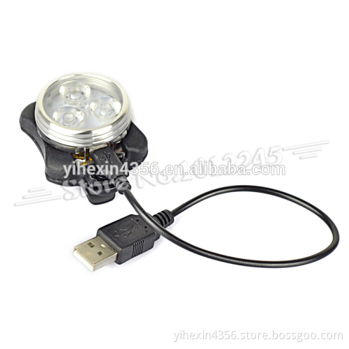 Cheap USB Rechargeable LED Bicycle Light Set